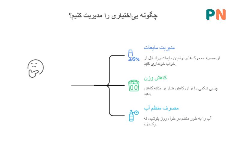 درمان خانگی بی اختیاری ادرار در سالمندان